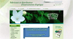 Desktop Screenshot of optico-paris.com